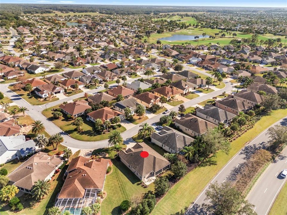 AERIAL - Looking Southeast - Featuring Havana Championship GC (mid-right), Odell Recreation Center (mid-center)