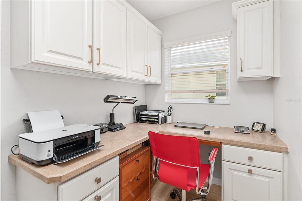 View of OFFICE/ INTERIOR LAUNDRY ROOM