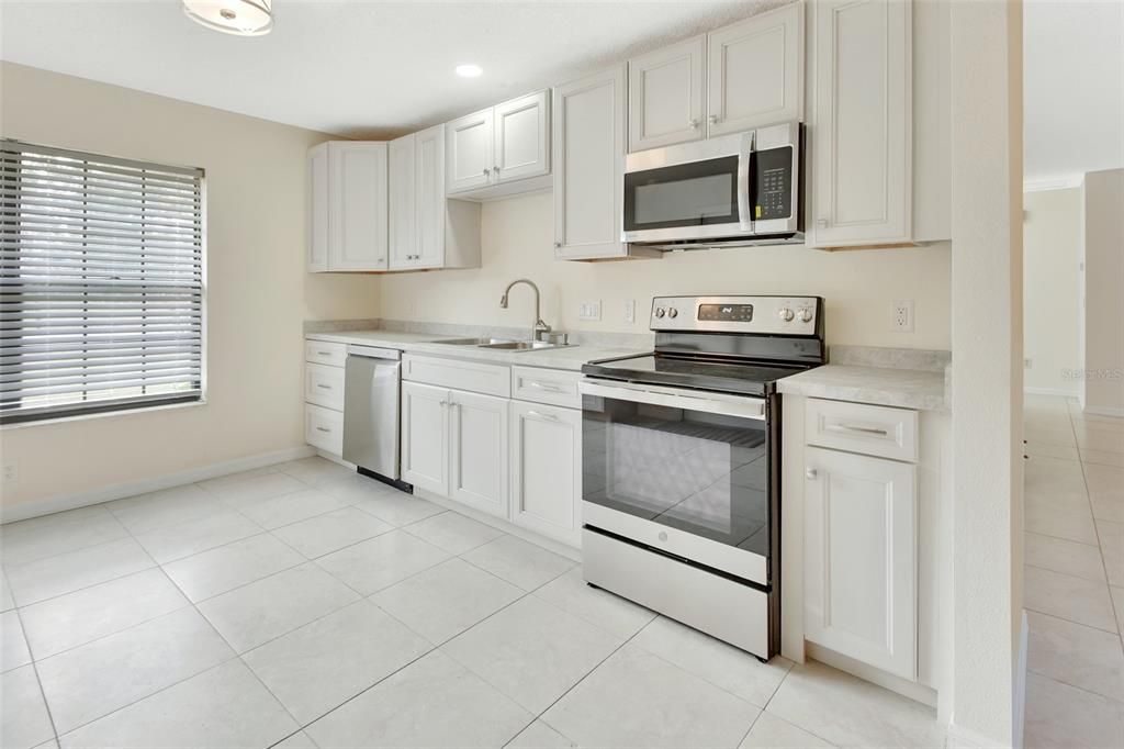 Kitchen. Updated Cabinets.