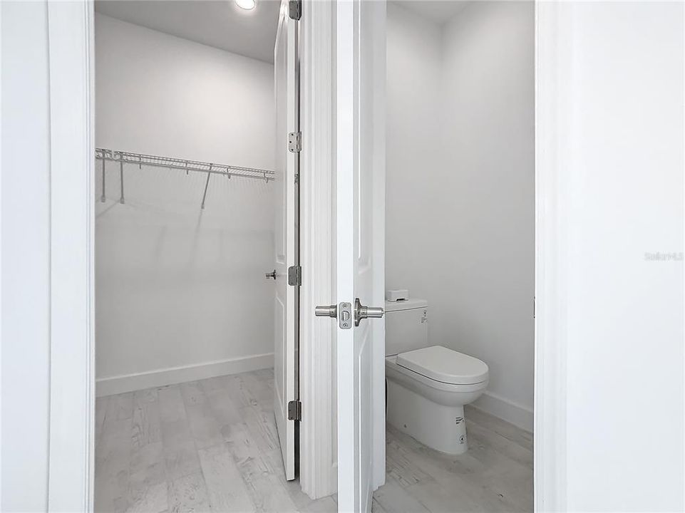 Main Bath with Seperate Water Closet with Upgraded Milazzo 16 1/2 " Height Toilet.