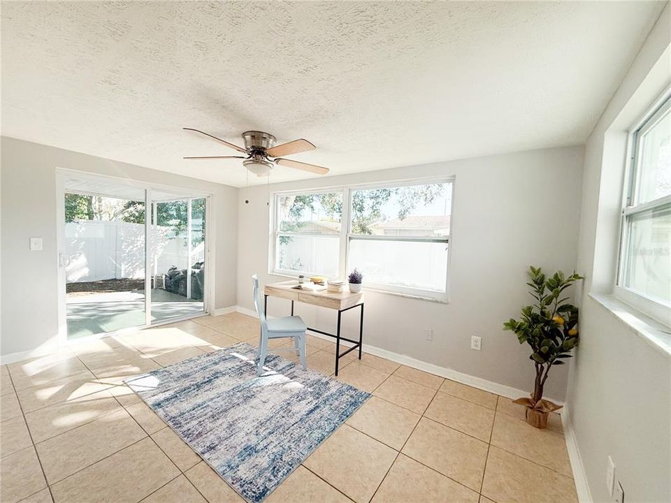 Family Room/Office/Dining Area