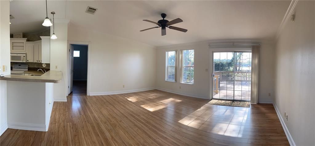 Panoramic Image of Living Room