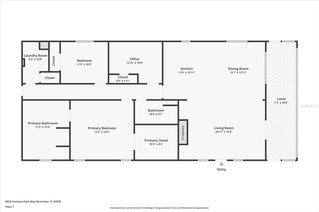 Subject Home Floor Plan