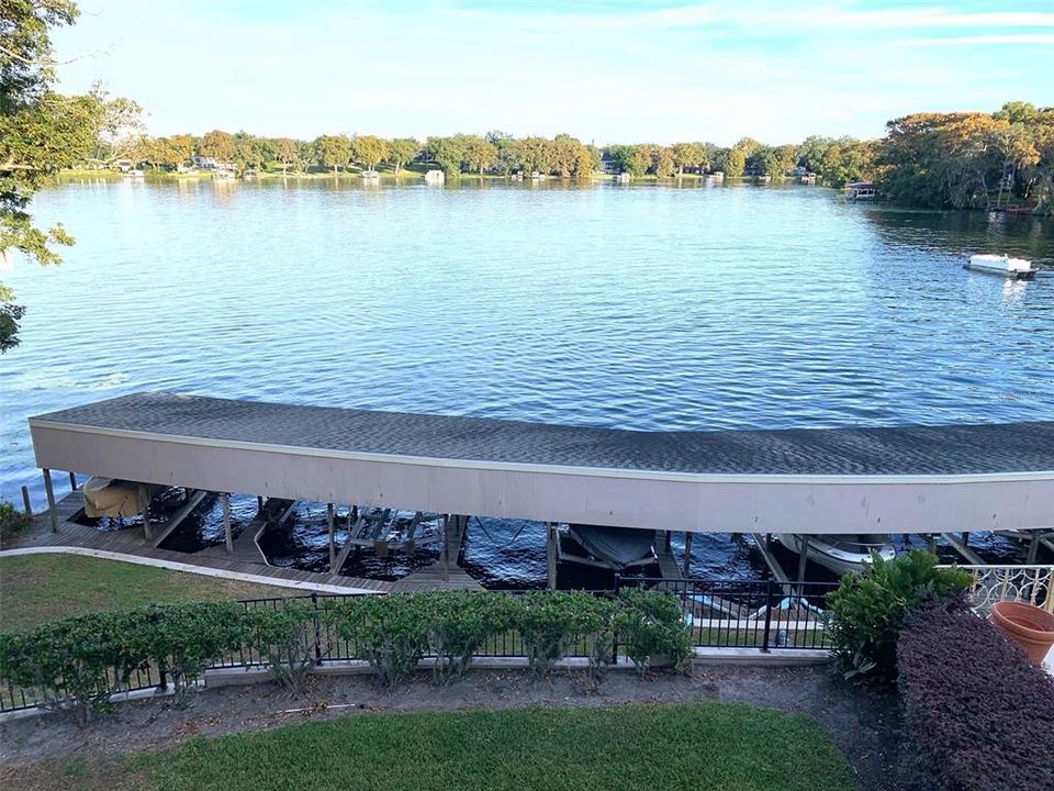 Lake Osceola Boat Slips for Whispering Waters