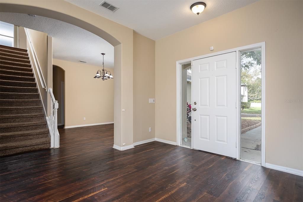 Entry Foyer to Dining Room