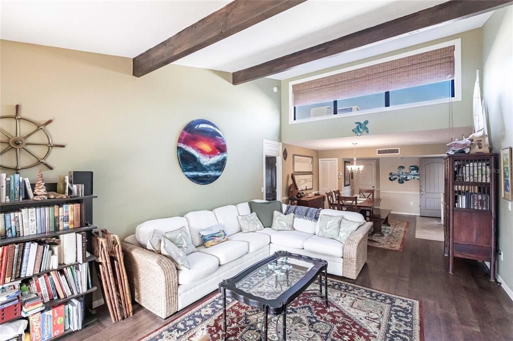 Living Room with Clerestory Windows