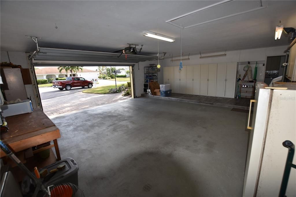 INSIDE 2-CAR GARAGE