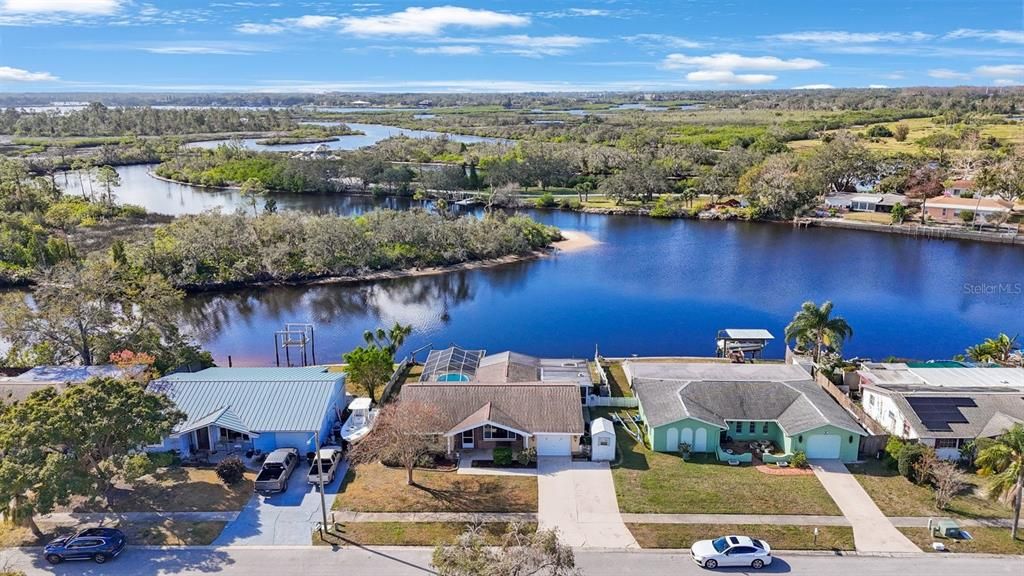 Anclote River & Bird Sanctuary on the back