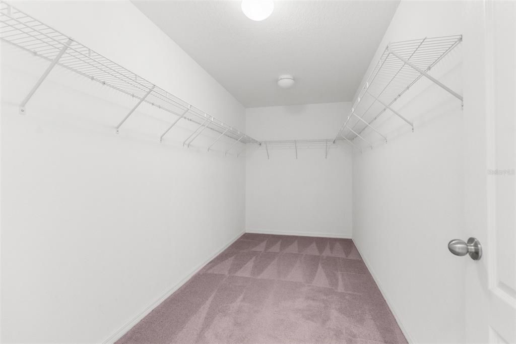 Primary Walk-In Closet