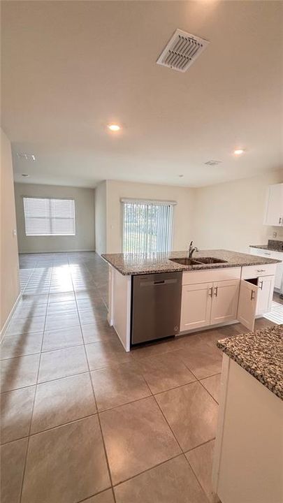 kitchen/ family room