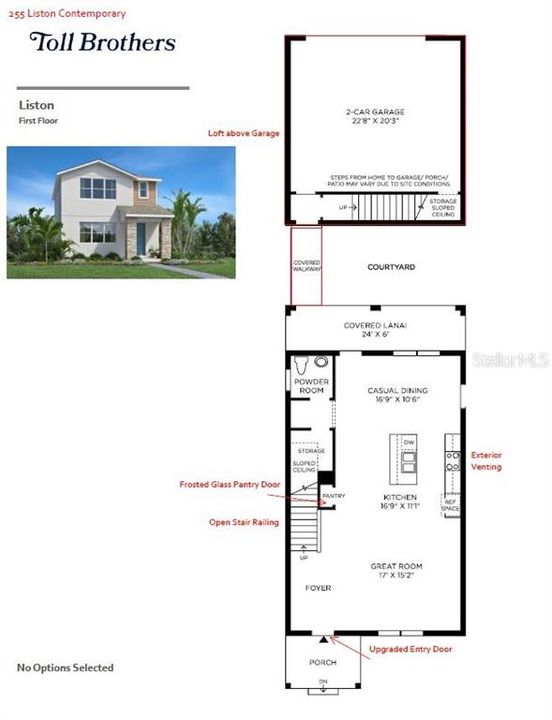 Main floor layout