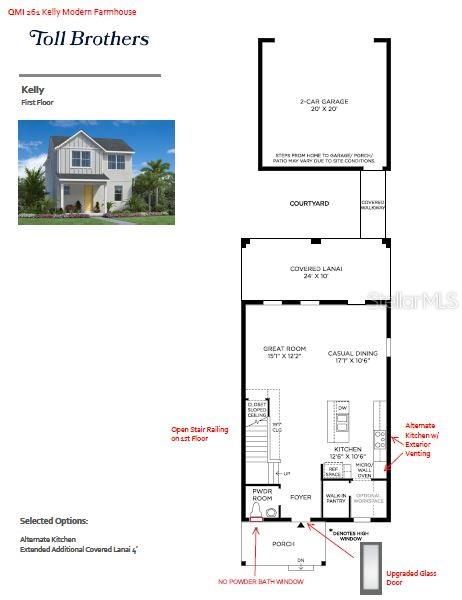 Main floor layout