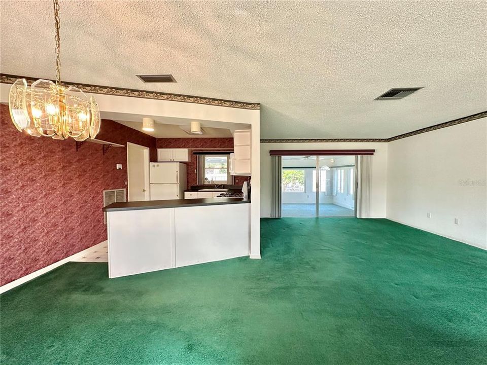 Dining Room and Living Room