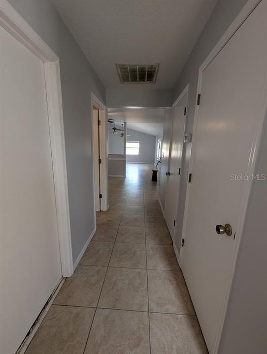 Entry hall toward family room