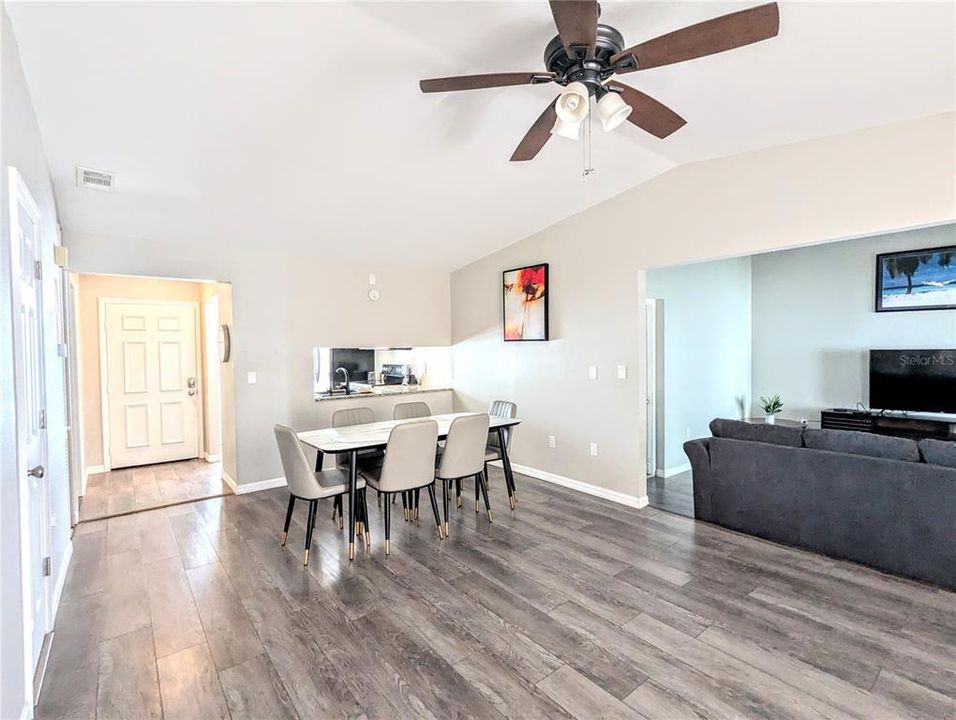 Living room dining room combo