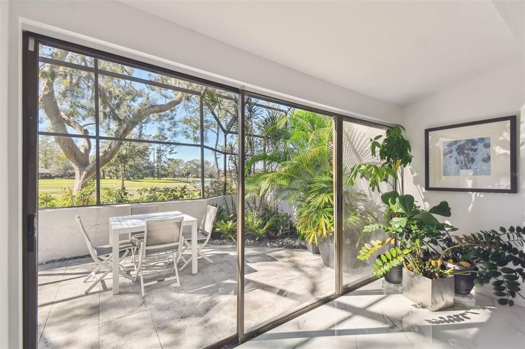 Oversized screened in patio