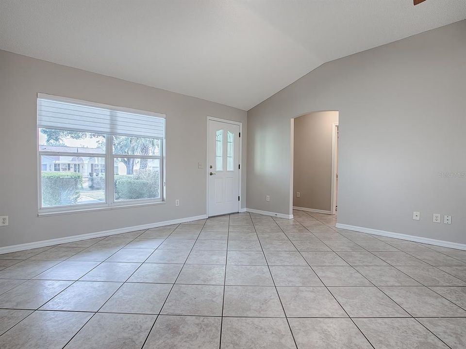 LIVING ROOM WITH GUEST WING TO THE RIGHT