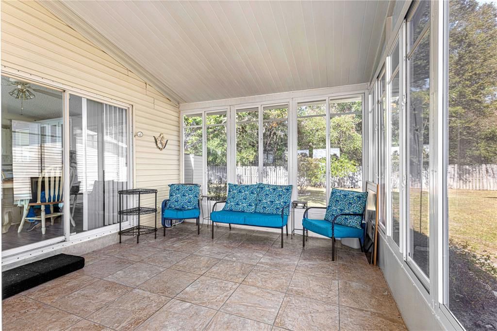 Screened porch