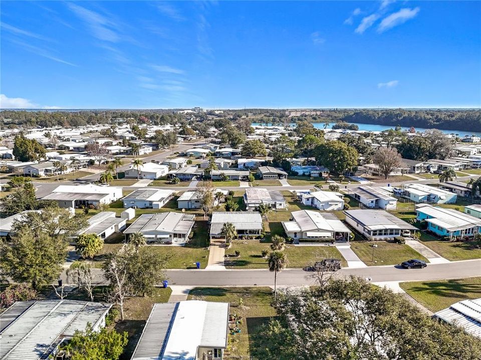 Aerial viewLake Frances Estate