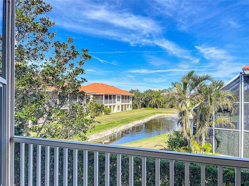 Gorgeous Pond View with Fountain