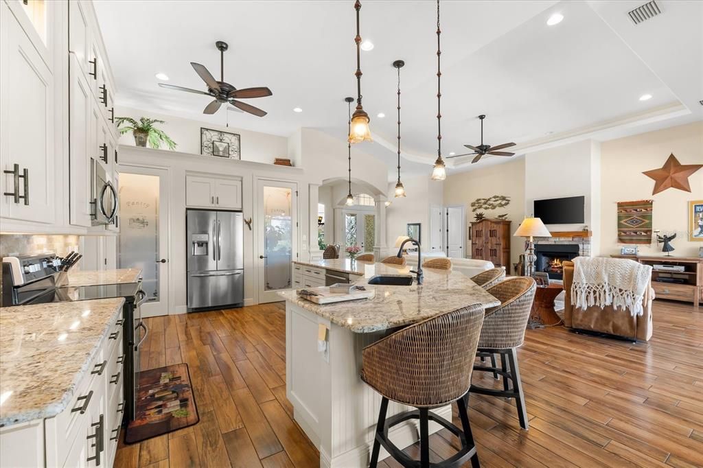 Chef-inspired Kitchen with Dual Pantries