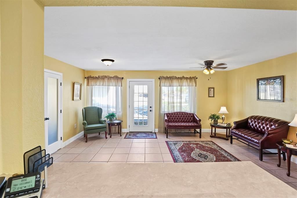 View of Lobby from Receptionist area