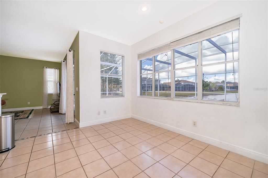 Dining Nook in kitchen