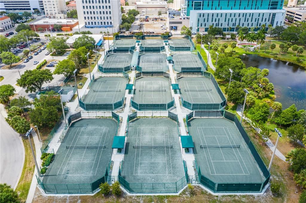 Downtown SRQ Tennis courts