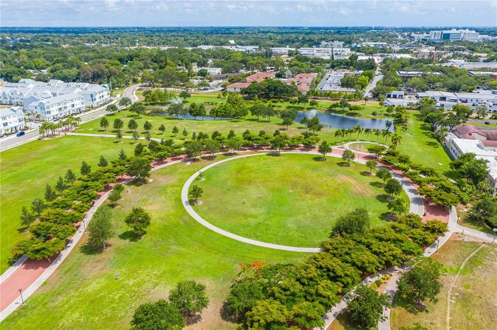 The best dog park ever! (A minute away from the Legacy Trail!)