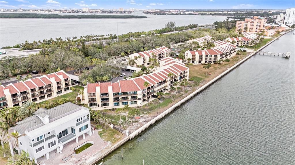 Aerial View 7540 SUNSHINE SKYWAY LN S, #220, SAINT PETERSBURG, FL 33711