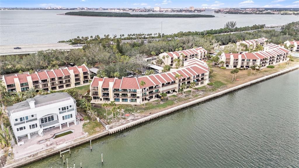 Aerial View 7540 SUNSHINE SKYWAY LN S, #220, SAINT PETERSBURG, FL 33711