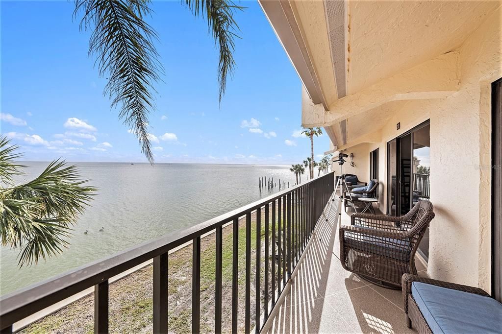 Balcony View Tampa Bay 7540 SUNSHINE SKYWAY LN S, #220, SAINT PETERSBURG, FL 33711