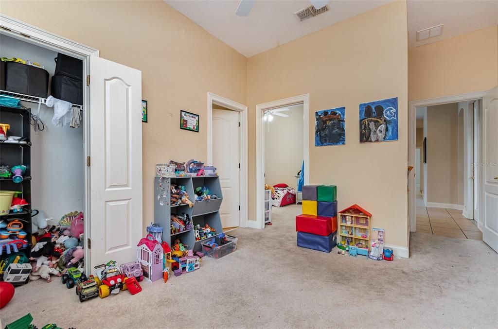 Second View of Bedroom III used as a Child's Playroom