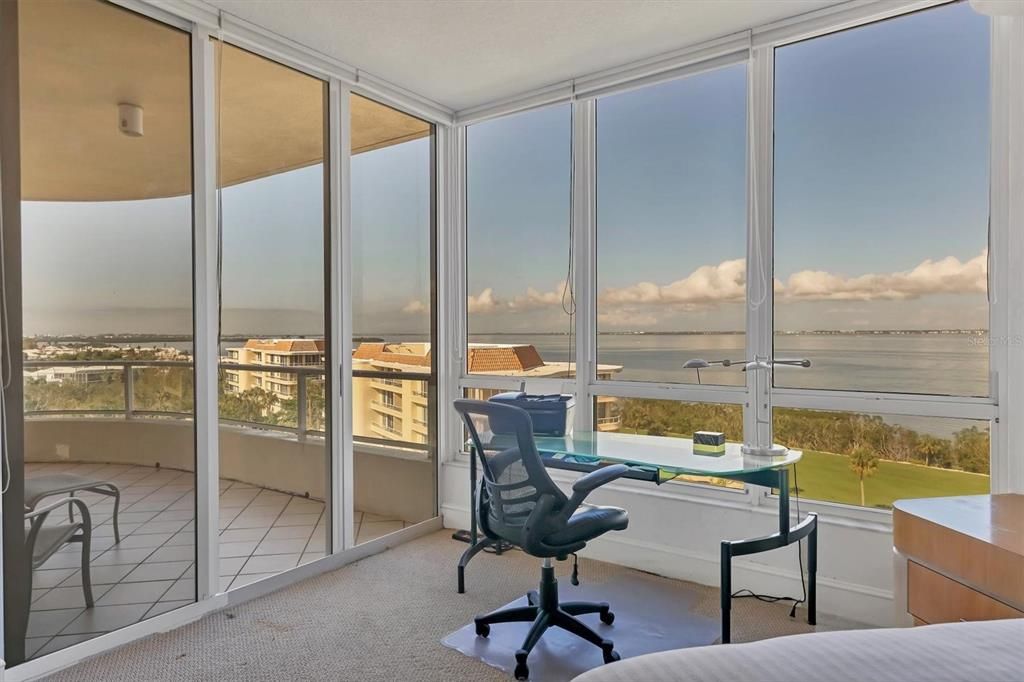 Primary Bedroom with Bay View