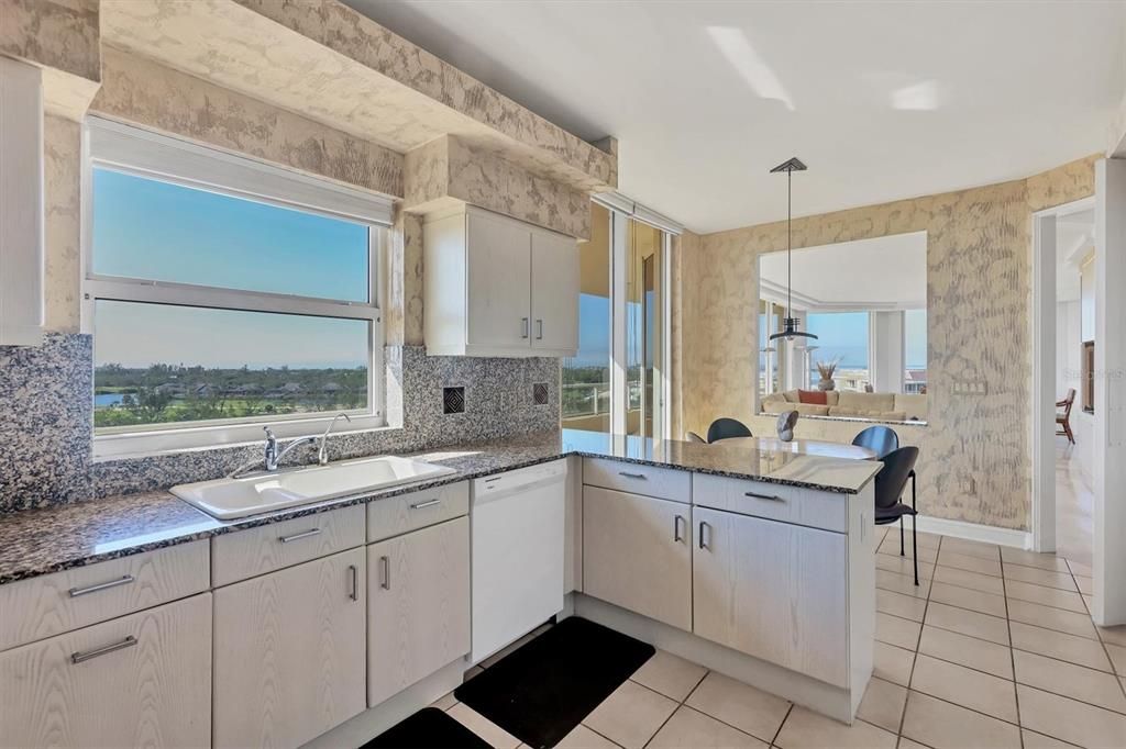 Kitchen with window