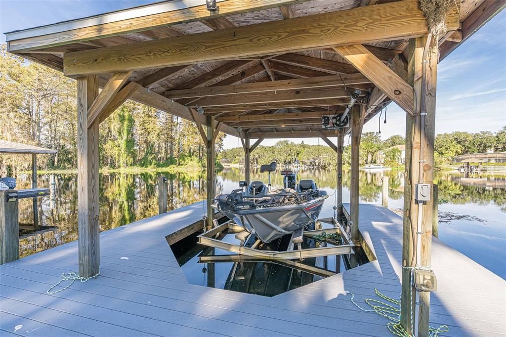 Boat dock & lift