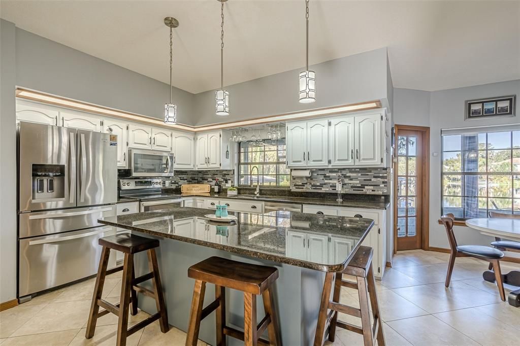 Kitchen Island with a view