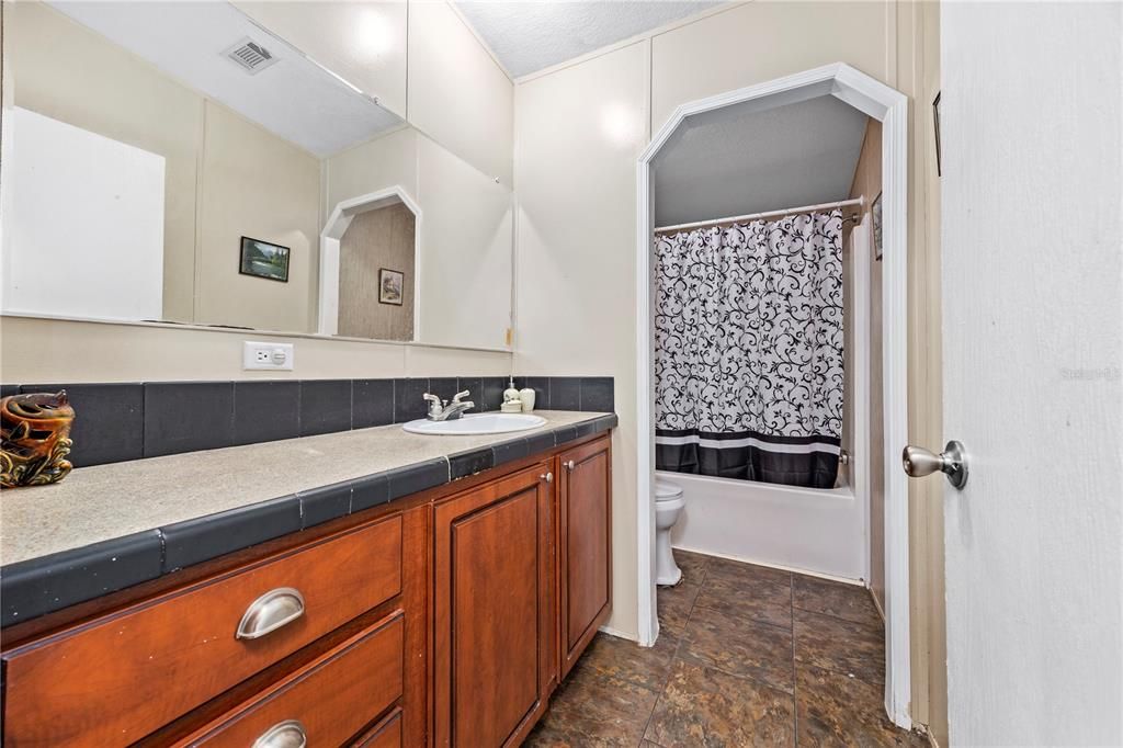 Second bathroom