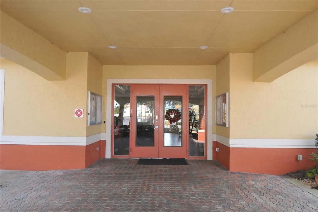 Clubhouse Entrance