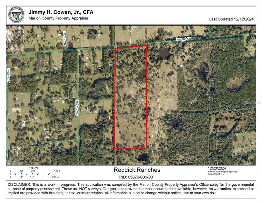 待售: $1,099,900 (54.96 acres)