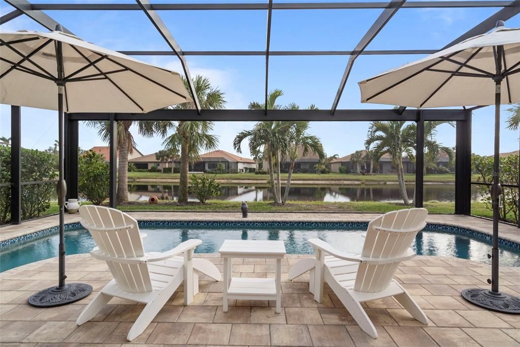 pool/pond view