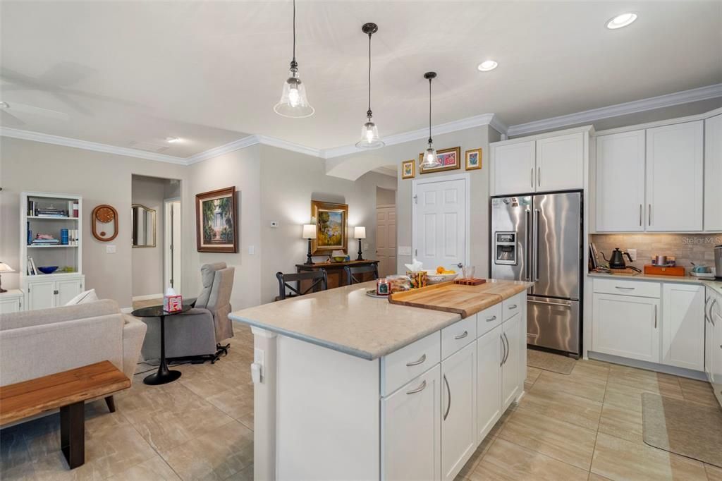 kitchen/living room