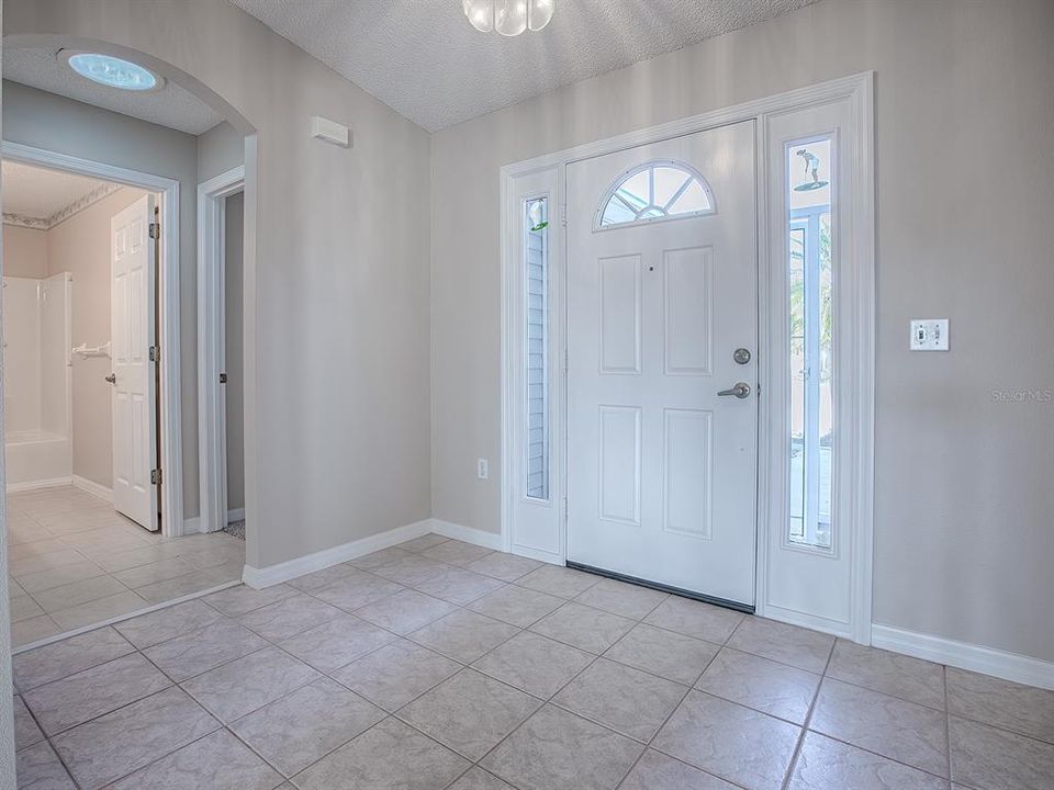 ENTRANCE TO GUEST SUITES AND GUEST BATHROOM