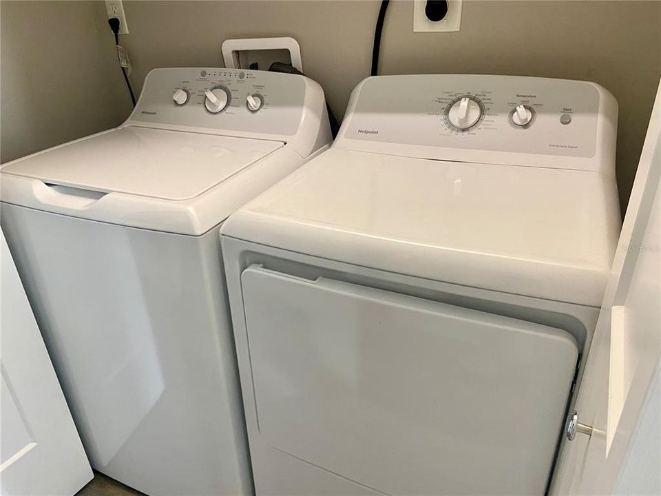 Washer and Dryer included