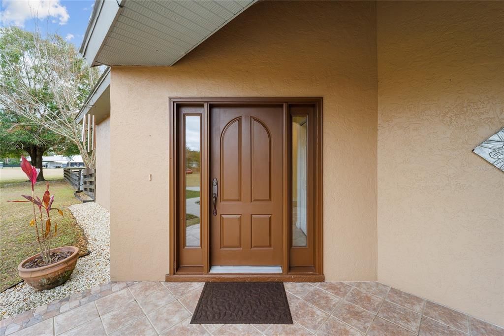 Beautiful wood doors