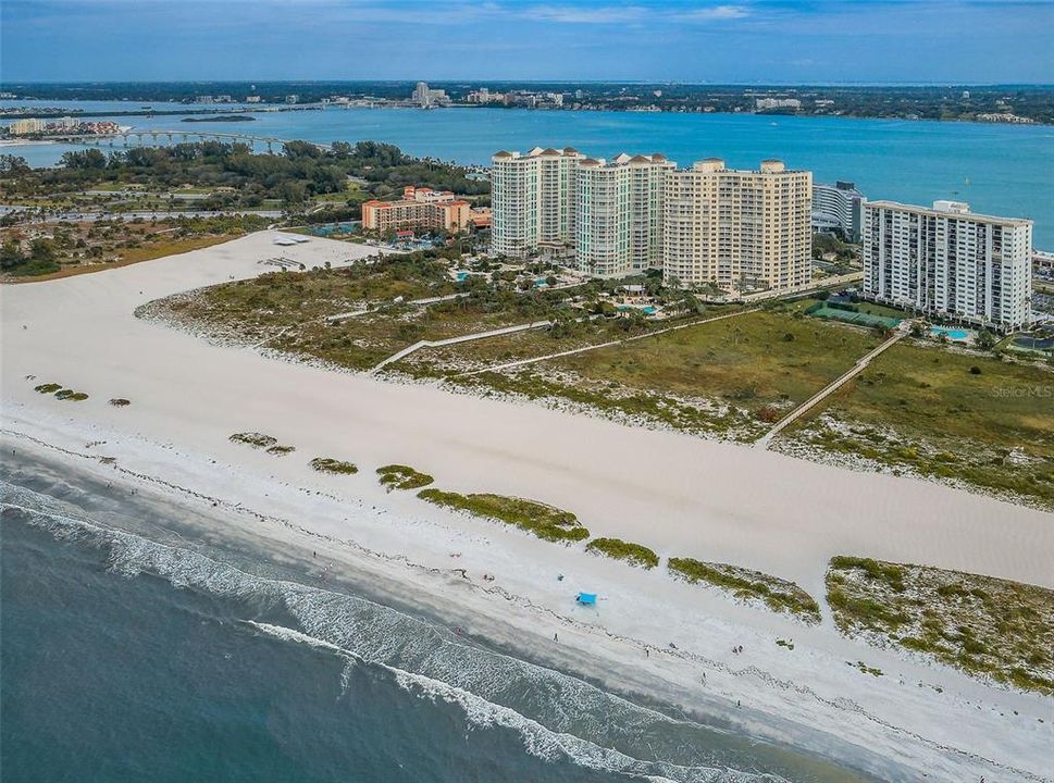 Landmark Towers Situated on Pristine Sand Key!