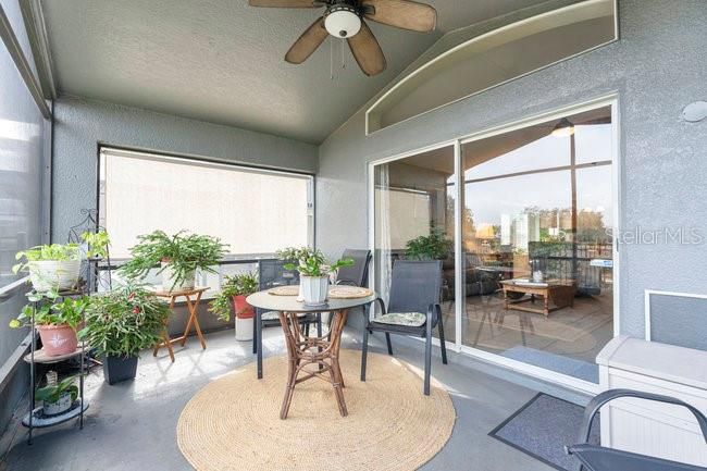 Enclosed Patio to enjoy the outdoors