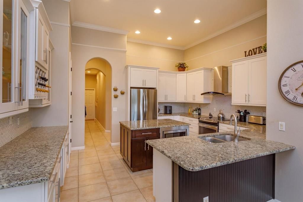 Remodeled kitchen