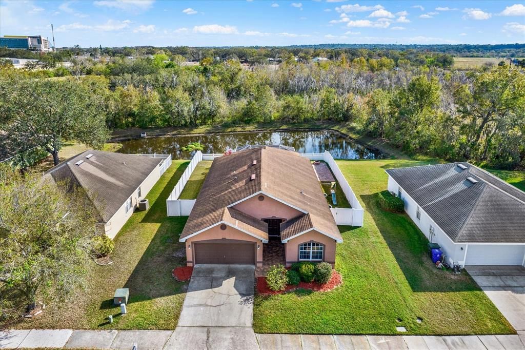 Front-Facing Aerial View