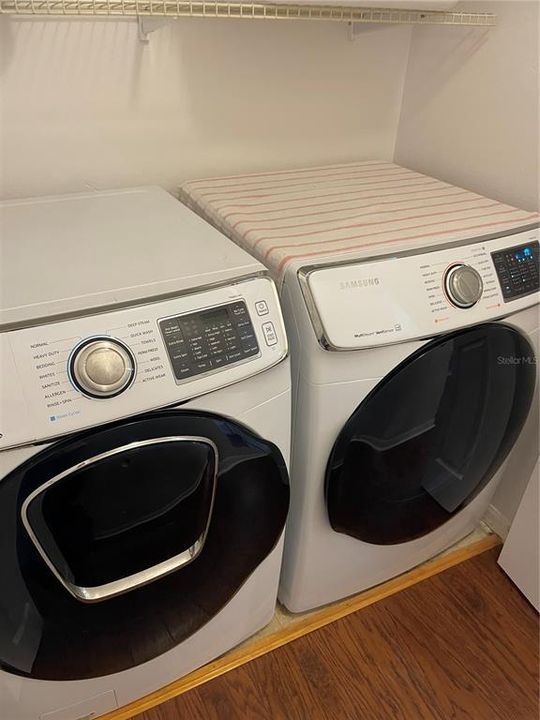 Washer and Dryer included